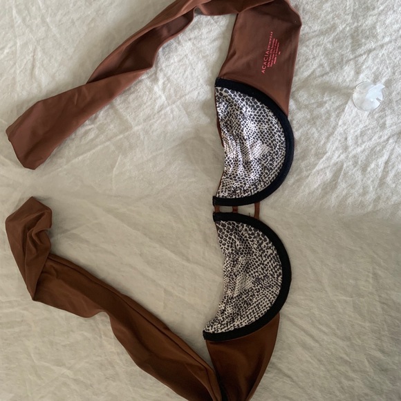 Medium Acacia swim wear strapless top. - Picture 2 of 3